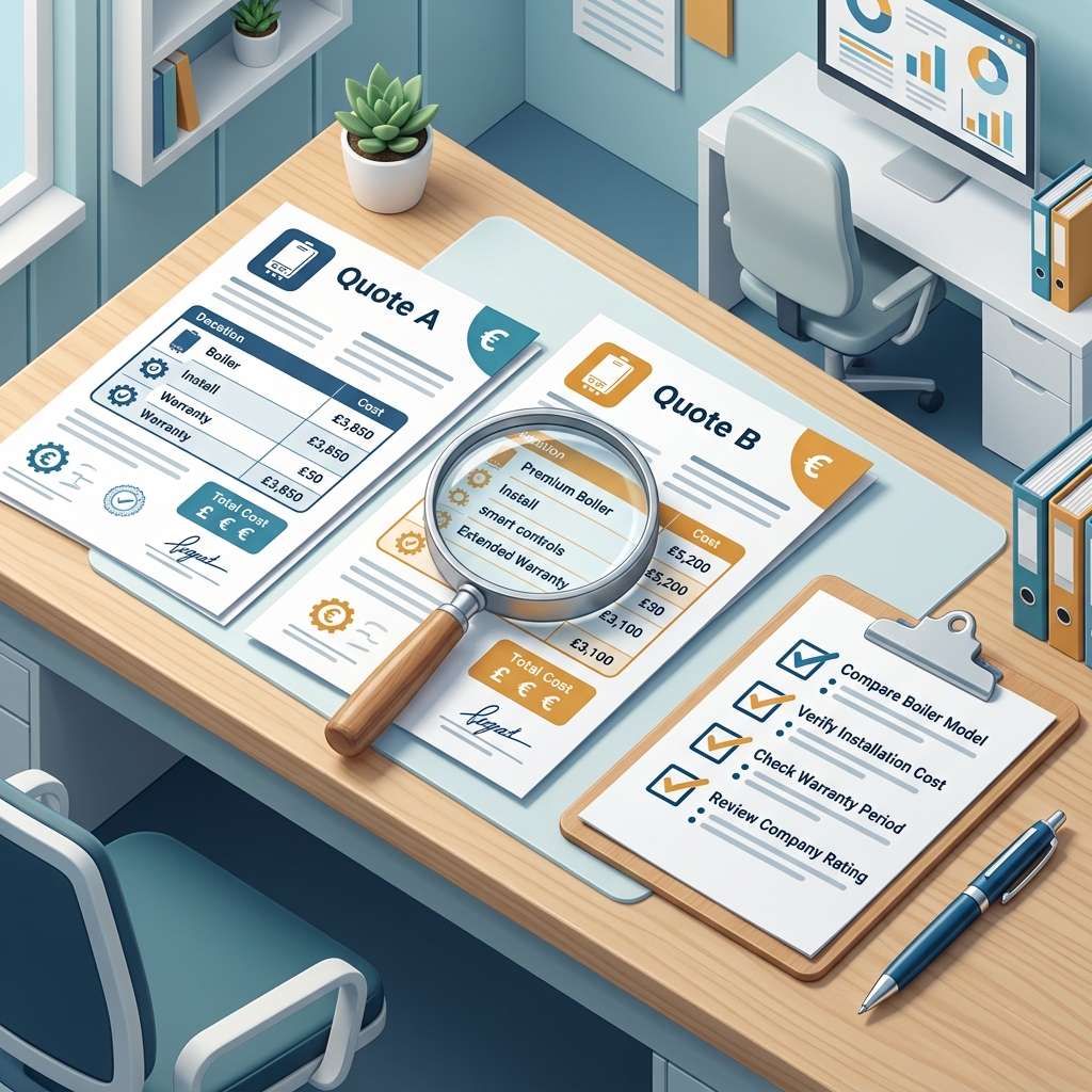 Comment Comparer les Devis de Chaudière Gaz ?
