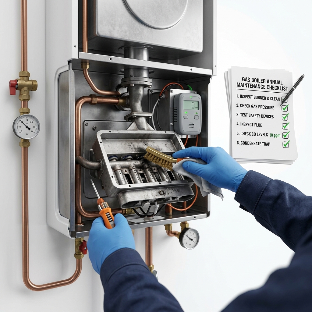 Entretien chaudière gaz